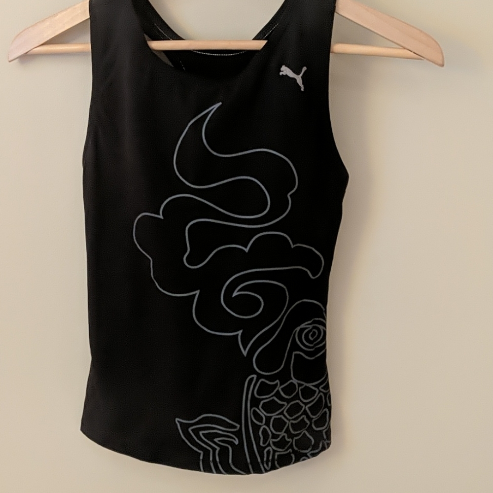Puma Black Athletic Tank
